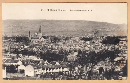 CPA Epernay, Vue Panoramique, ohn.