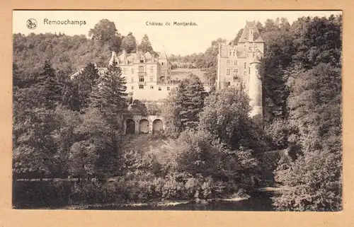 CPA Remouchamps, Chateau de Montjardin, ungel.
