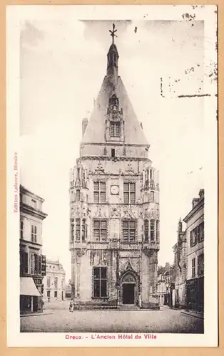 CPA Dreux, L'Ancien Hotel de Ville, gel. 1933