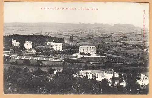 CPA  Salies de Bearn, Vue panoramique, ungel.