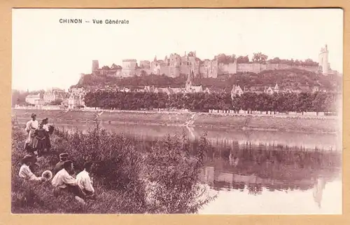 CPA Chinon, Vue Generale, ungel.