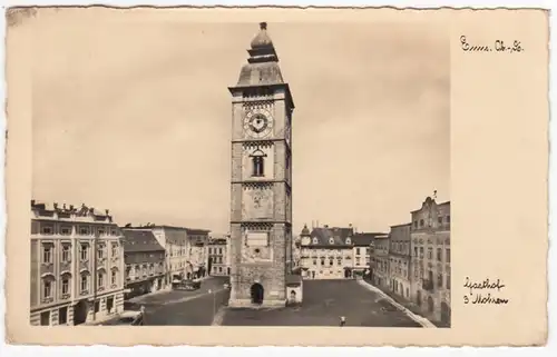 AK Enns, Gasthof Trois Mohren, Tour de la ville, Office municipal, gel. 1939