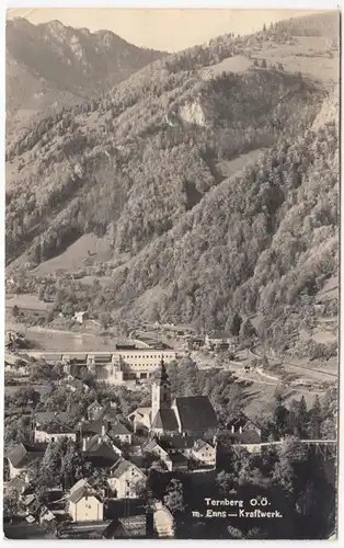 AK Ternberg avec Enns, Centrale électrique, en 1949
