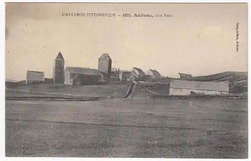 CPA Aubrac , coté Nord, ungel.