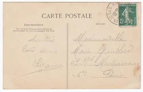 CPA Jouy en Josas, Le Cercle, engloutissant 1908