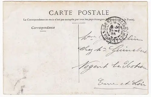 CPA Angers, Vue generale, gel. 1905