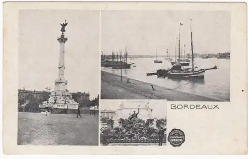 CPA Bordeaux, Mehrbild, ungel.