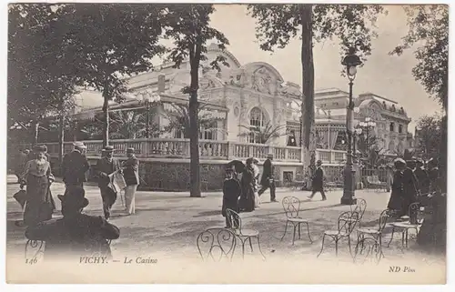 CPA Vichy, Le Casino, en 1906