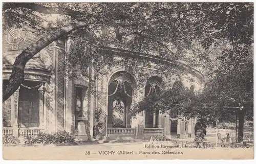 CPA Vichy, Parc des Celestins, ungel.