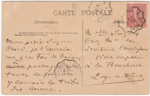 CPA Castres, Le College, gel. 1905