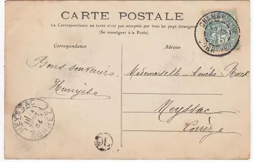 CPA Tulle, La préfecture et ses environs, gel. 1904