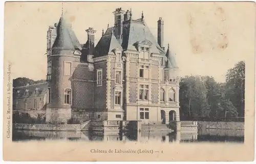 CPA Château de Labussière, ohnel.
