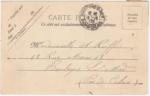 CPA Environs de Dieppe, Colombier et Porte du Chateau St. Marguerite, gel. 1903