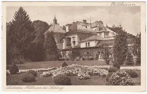 AK Hellbrunn bei Salzburg, Lustschloss, gel. 1928