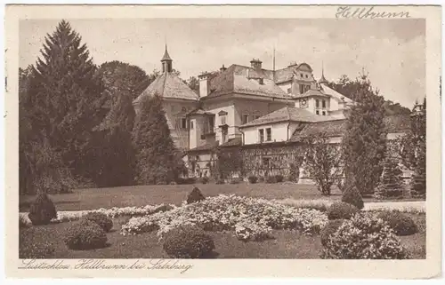 AK Hellbrunn bei salzburg, Lustschloss, gel. 1928