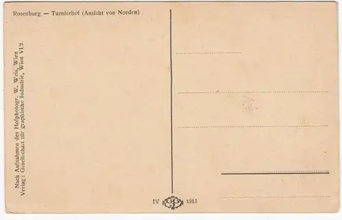 AK Rosenburg, Tunierhof, ungel.