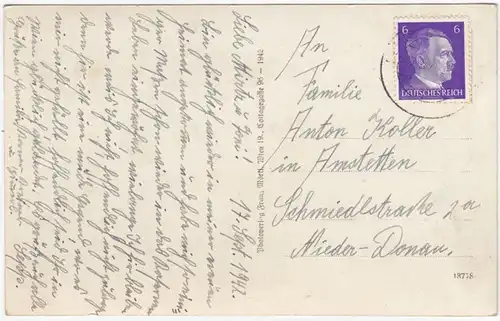 AK Bad Deutsch Altenbug, Kurort, Totale, gel. 1942