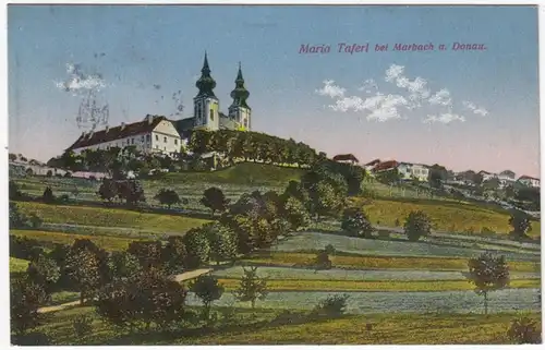AK Maria Taferl près de Marbach, en 1926,