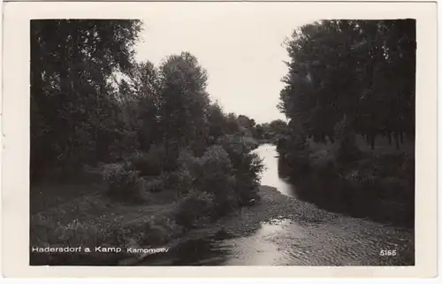 AK Hadersdorf am Kamp, Kammotiv, gel. 1948