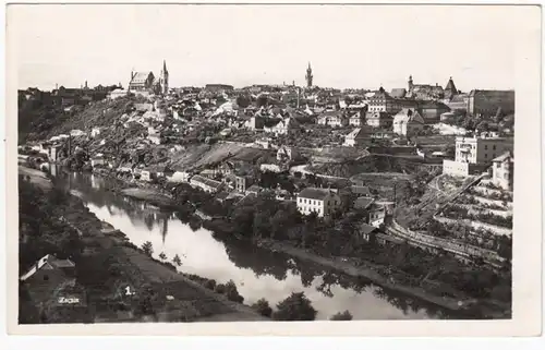 AK Sternberg, Ostsudetenland, Gesamtansicht, Foto- AK, ungel.