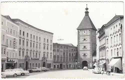 AK Wels, Stadtplatz, gel.