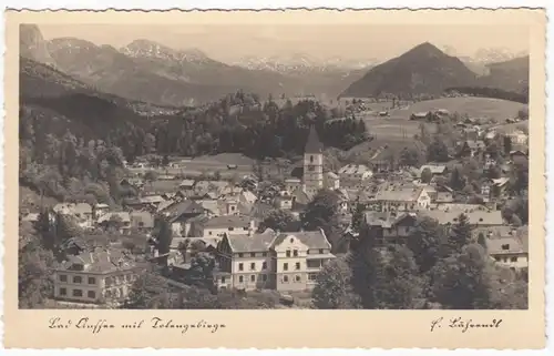 AK Bad Aussee avec des montagnes de Toten, de 1934