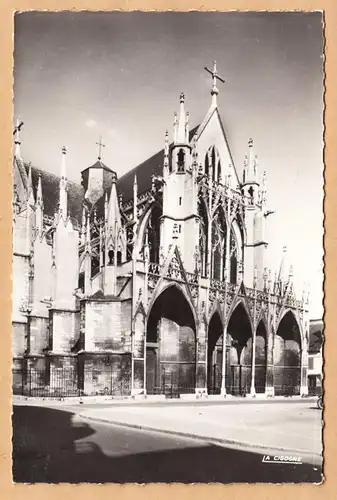 CPA Troyes, Eglise Saint Urbain, gel.