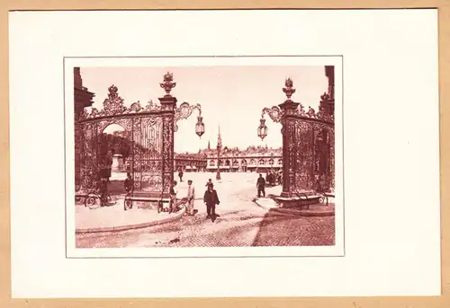 CPA Nancy, Place Stanislas, Gilles Jean- Lamour, ungel.