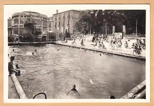 CPA Aix en Provence, La Piscine de l' Hotel des Thermes, ungel.