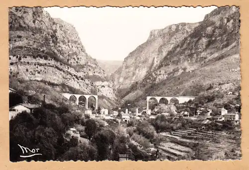 CPA Le Pont du Loup, Le Viaduc, ungel.