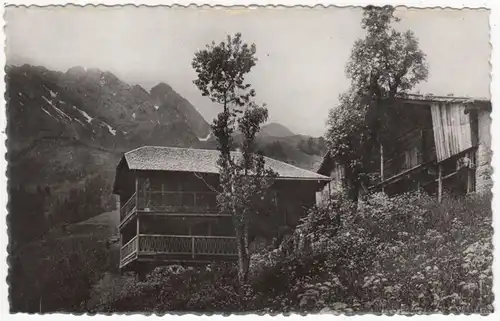 CPA Paysages Alpestres, Chalet de Haute Montagne, ungel.