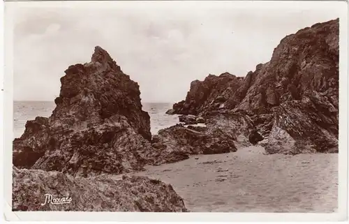 CPA Pornichet, Rochers de Kongrigou, ungel.