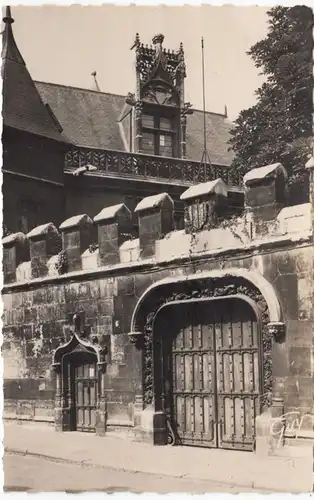 CPA Paris, Hotel de Cluny , facade exterieure, ungel.