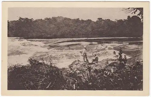 AK Gabon, Les chutes de la Ngunié, ungel.