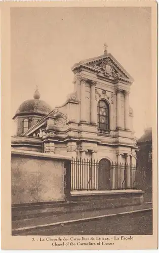 CPA La Chapelle des Carmélites de Lisieux, ohn.