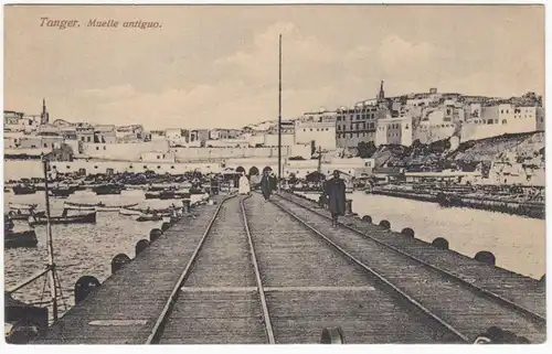 CPA Tanger, Muelle antiguo, uns.