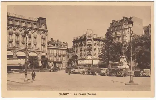 CPA Nancy, La Place Thiers, ungel.