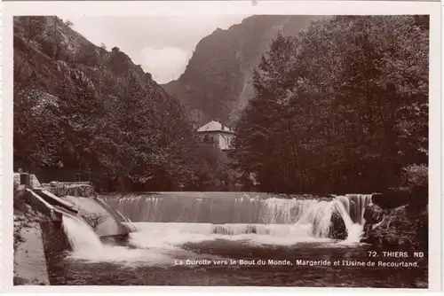 CPA La Durolle vers le Bout du Monde, Margeride et l'Usine de Recourland, ungel.