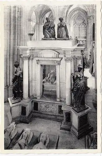 CPA Abbaye de Saint Denis, Tombeau de Henri Il et de Catherine de Medicis, ohnl.