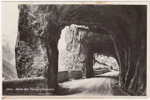 CPA Vercors, Route des Grands Goulets, ohne.