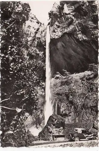 CPA La Cote d Azur, Les Gorges Du Loup, La Cascade de Courmes, ungel.