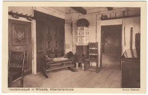 AK Musée du Heidem Wilsede, ancien studio de pièces détachées, peu.