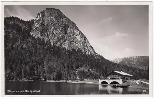 AK Pflegersee mit Königsstand, ungel.