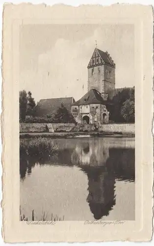 AK Dinkelsbühl, Rothenburger Tor, ungel.