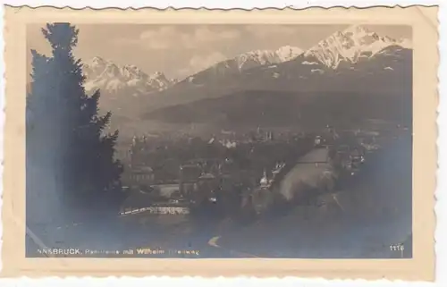 AK Innsbruck, Panorama avec Wilhelm greilweg, inl. date 1926