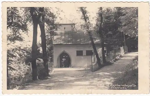 AK Linz, Barbarakapelle, Feldpost, gel. 1941