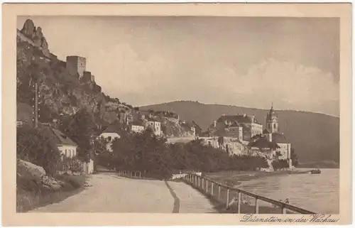 AK Dürnstein in der Wachau, Teilansicht, ungel.