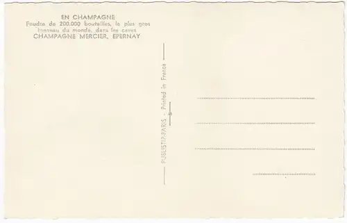 AK Epernay, Champagne Merchier, ungel.