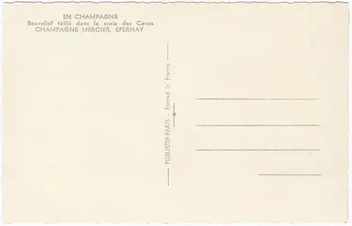 AK Epernay, Champagne Merchier, ungel.