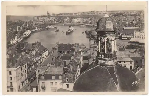 CP Dieppe, Vue sur l'Avant-Port, ungel.